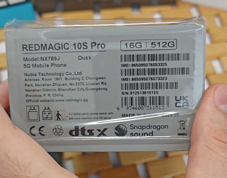 Redmagic 10s pro 16/512 ігровий телефон