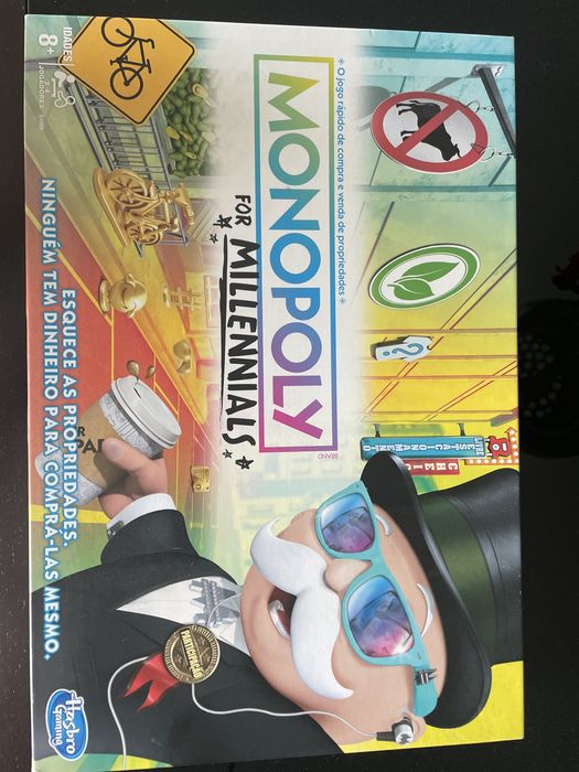 Jogo Monopólio versão Millennials