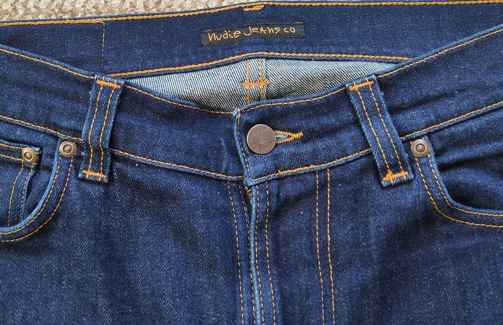 NUDIE Jeans Lean Dean джинсы made in Italy Оригинал W31 L34