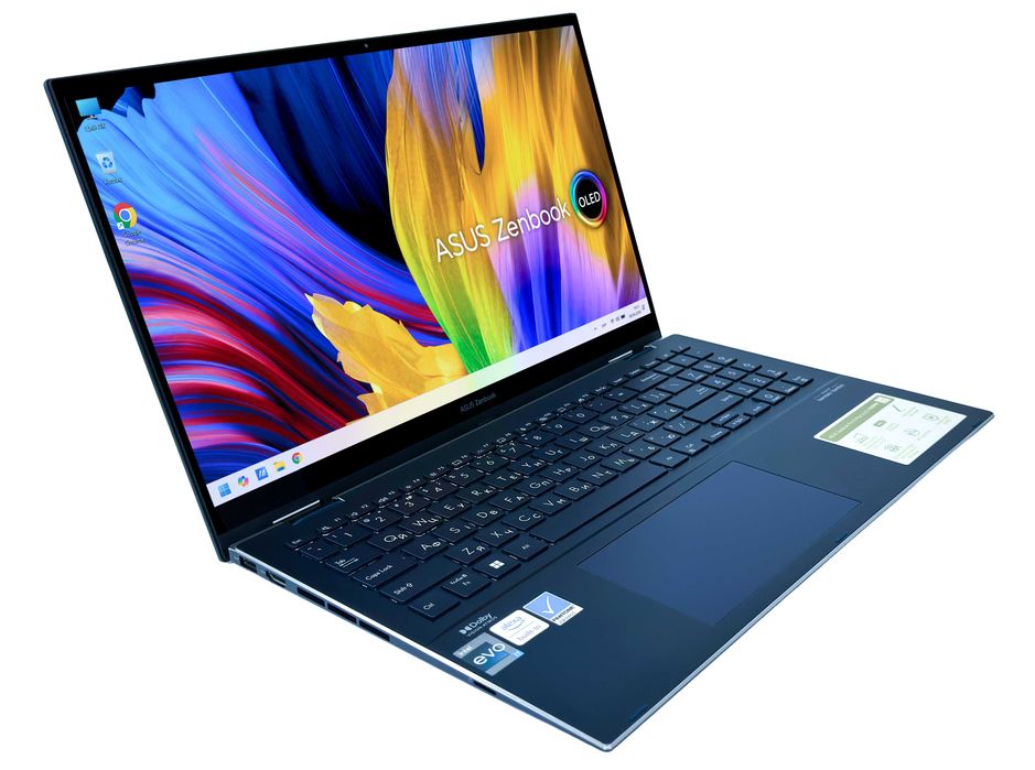 Ноутбук Asus ZenBook Pro 15 Flip OLED: Core i7-12700H/16 ГБ/SSD 512ГБ/15.6" OLED, 120 Гц, Сенсорний