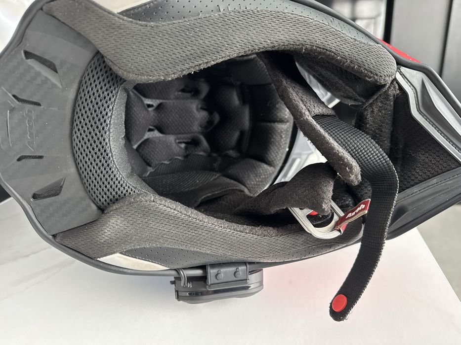 Kask Airoh Commander ADV + interkom roz. M