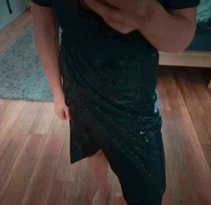 Spódnica damska asymetryczna midi