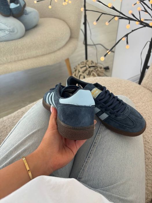 Найнижча ЦІНА‼️Кросівки Adidas Spezial Handball Blue (Сині),спежал,adi