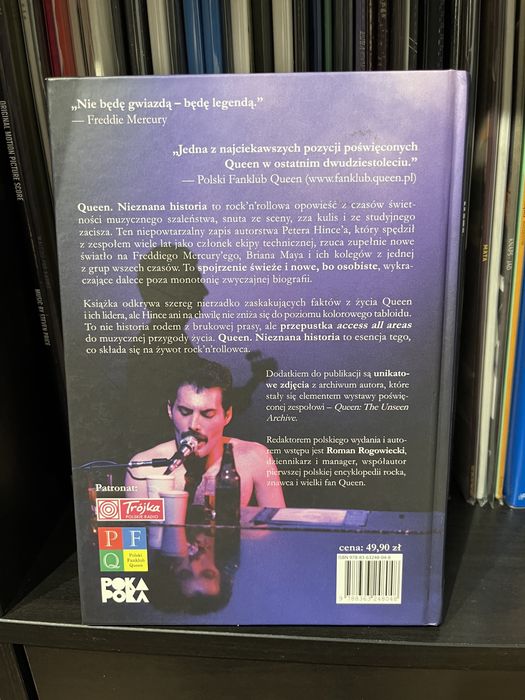 Queen Nieznana Historia książka stan bardzo dobry pierwsze wydanie