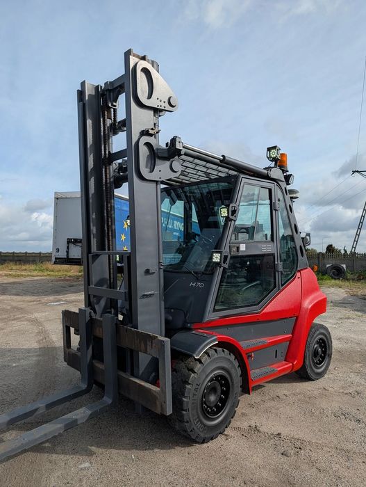 Linde H70D  Wózek widłowy Linde H70D diesel 2013r