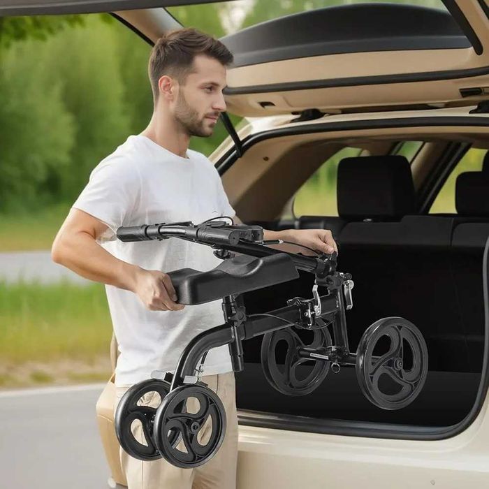 Andador VEVOR Dobrável de Joelho - Baixa de Preço