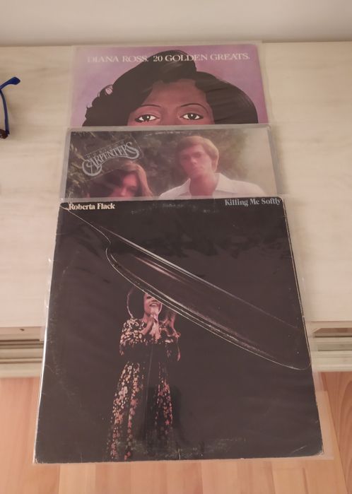 Diana Ross, Roberta Flack, Carpenters, Vinyl 33'