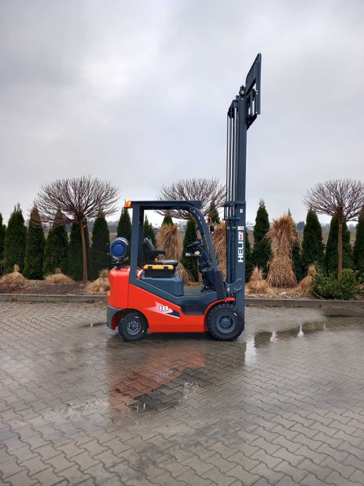 Wózek Widłowy Widlak 1,8T Maszt 3,3 Duplex Heli LPG Stage V *2024-09*