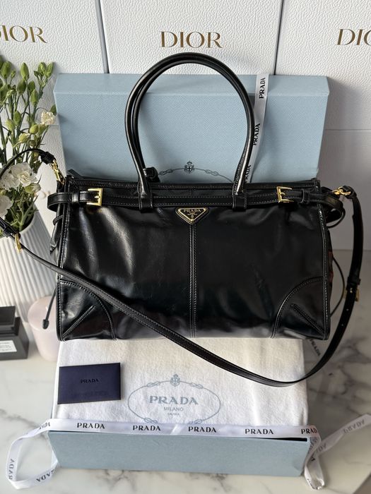 Torebka Prada Black Leather