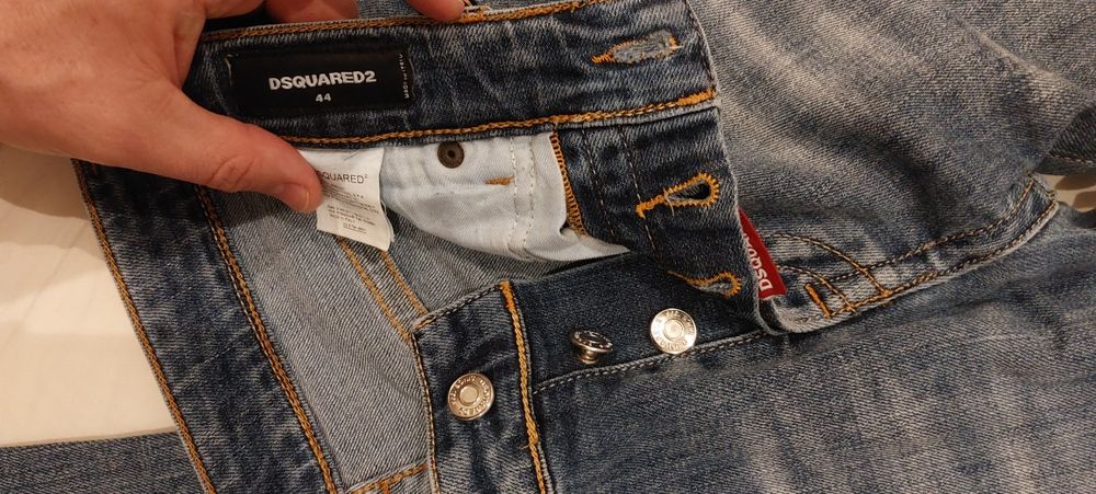 Jeansy Dsquared2 slim