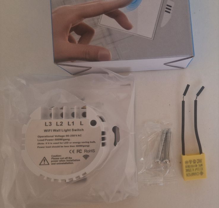 Smart touch light switch