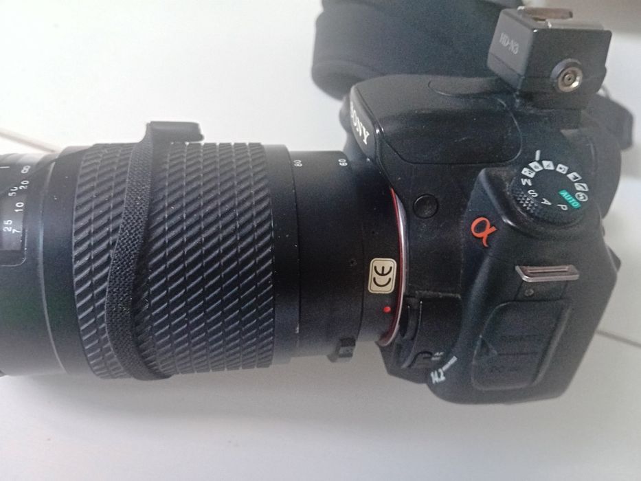 Sony a 350 i obiektyw tokina af 60-300