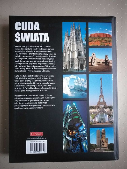 Książka "Cuda Świata" - nowa, nieużywana