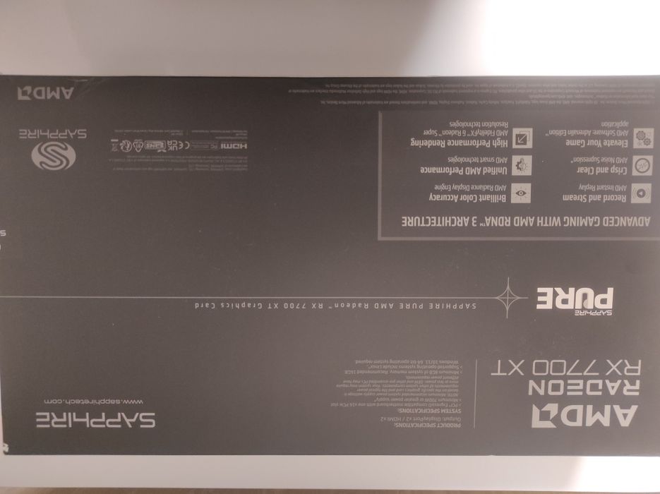 Sapphire Radeon RX 7700 XT PURE 12GB Frostpunk 2