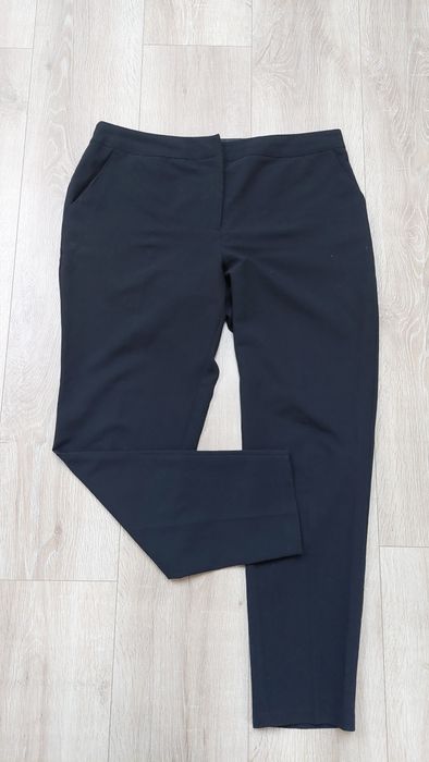 spodnie damskie proste, garniturowe r. 40