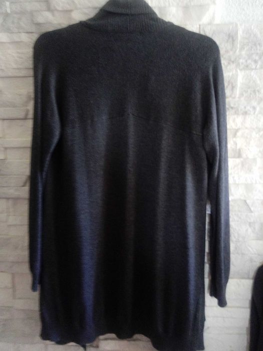 Sweter kardigan ciemny grafit M/L/40/42/44