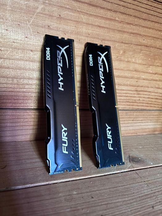 HyperX Fury DDR4 Desktop RAM [Insert Total Capacity, e.g., 16GB (2x8GB)]