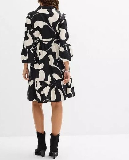 B.P.C sukienka ciążowa wzorzysta midi r.48