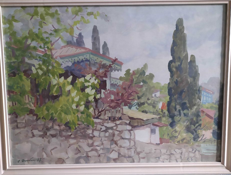 Продам картину "Весна в Гурзуфі" Дзюбан І.Ф. 1987р.