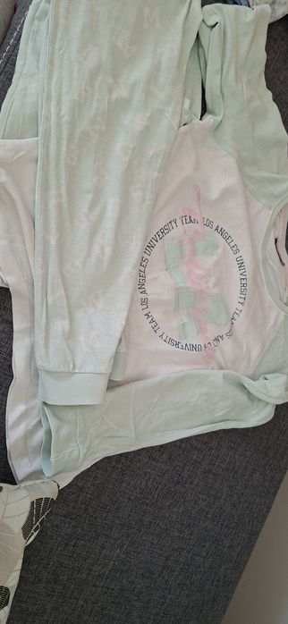 Piżama długie spodnie 146/152