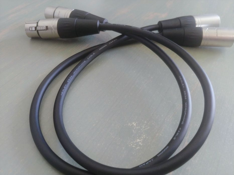 Interkonekt 2x 1m XLR Mogami 2534 Neglex