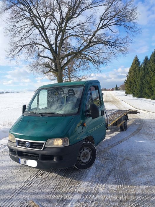 Autolaweta Fiat Ducato 2004r 2.8JTD/Przewóz Pojazdów/1440Kg Ładowności