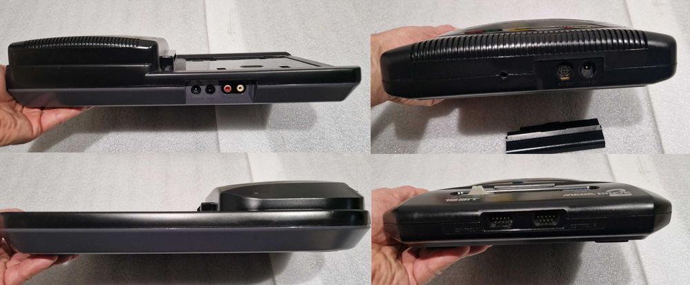 Zestaw: Sega Mega Drive 2 (BOX) + Sega Mega CD 2 (BIOS REGION FREE EU)