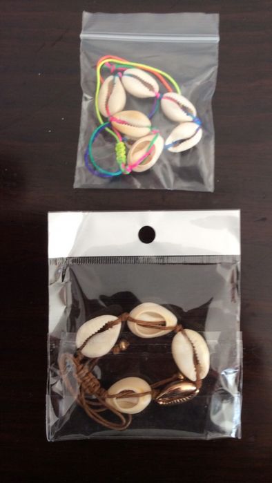 Bijuteria conchas e búzios