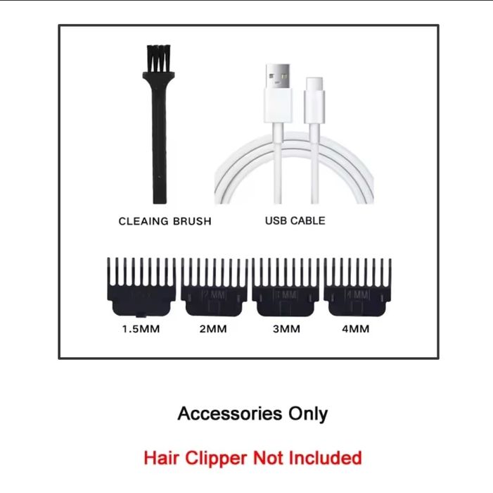 Máquina de barbear e aparar cabelo
