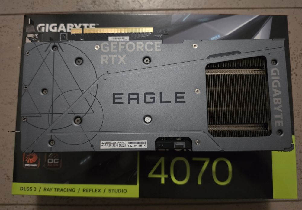 Відеокарта Gigabyte RTX 4070 Eagle OC 12GB