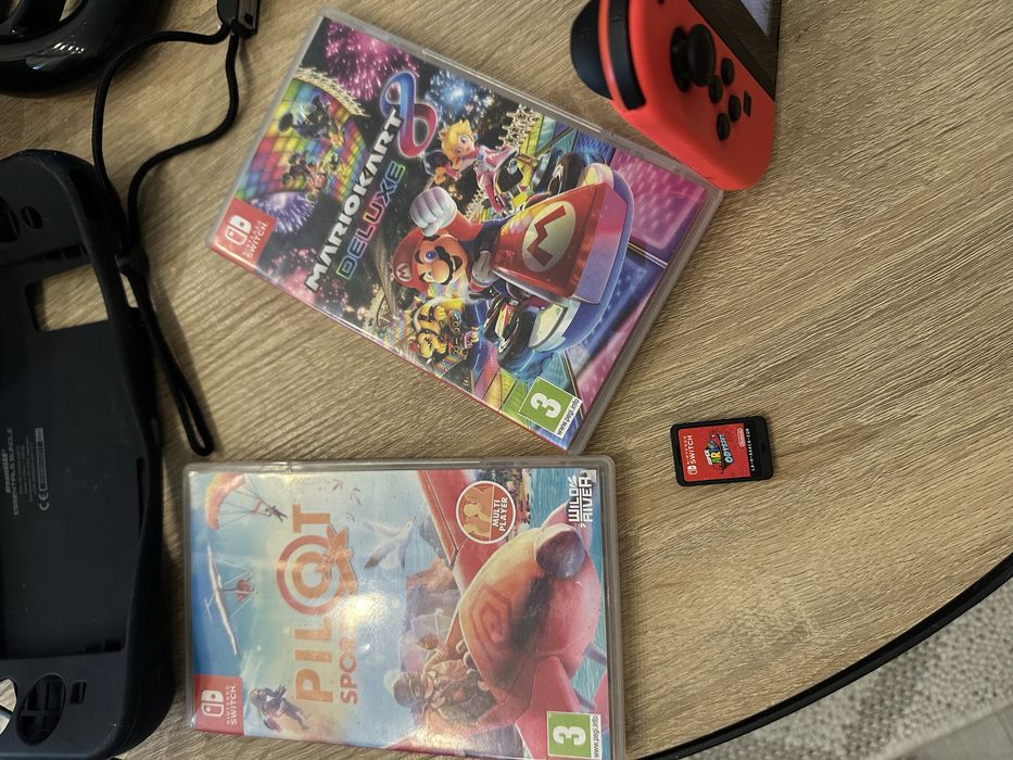 Nintendo Switch + acessórios