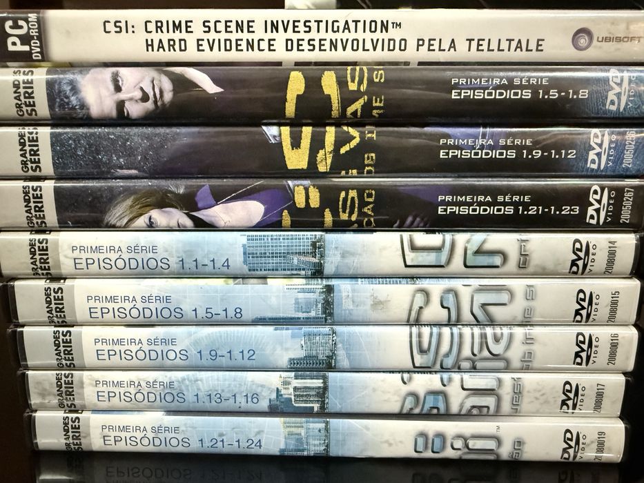 Jogo PC CSI Hard Evidence PC + 8 DVD