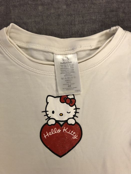 Piżama dla dziewczynki Hello Kitty H&M roz 110-116 cm