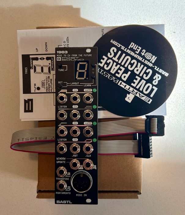 Eurorack modular synth modules - various 4ms, Bastl, Modbap, Shakmat