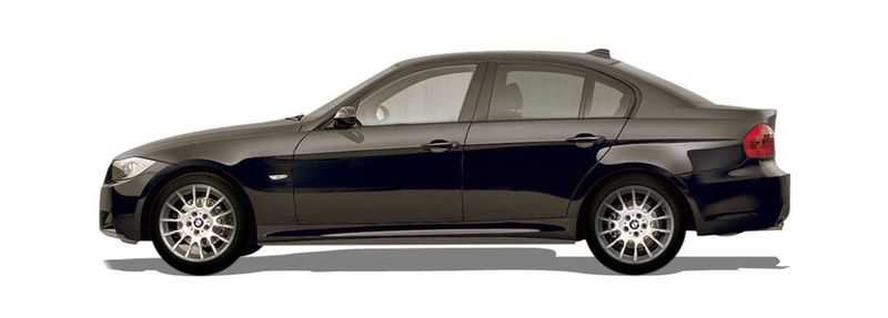 Bagażnik dachowy BMW 3 E90 od 2005 do 2011 Bazowy belki relingi sedan