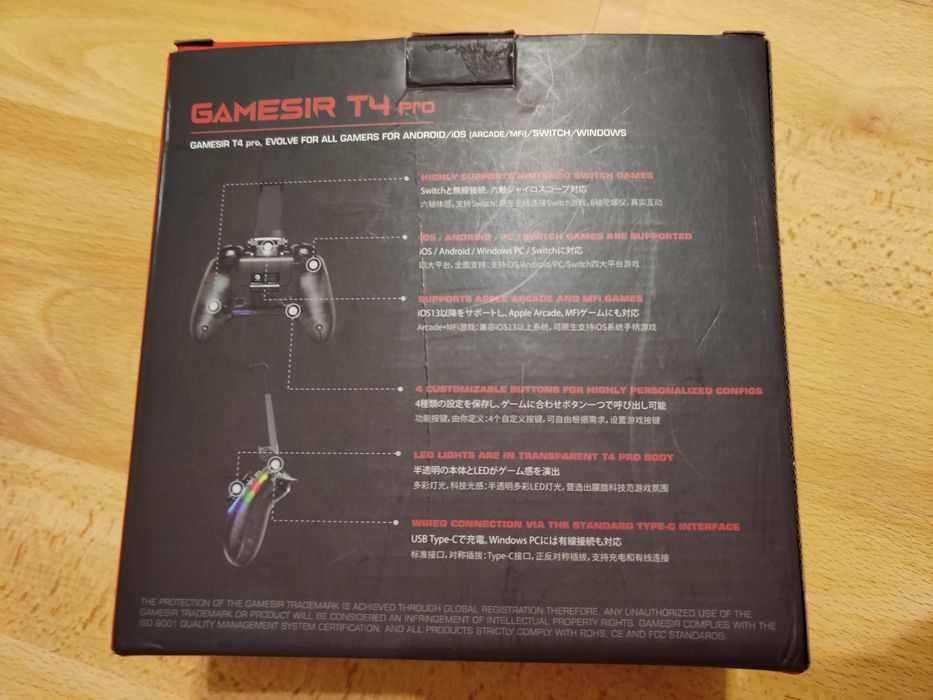 Kontroler Pad - GameSir T4 pro - w pełni sprawny - brak uchwytu na tel