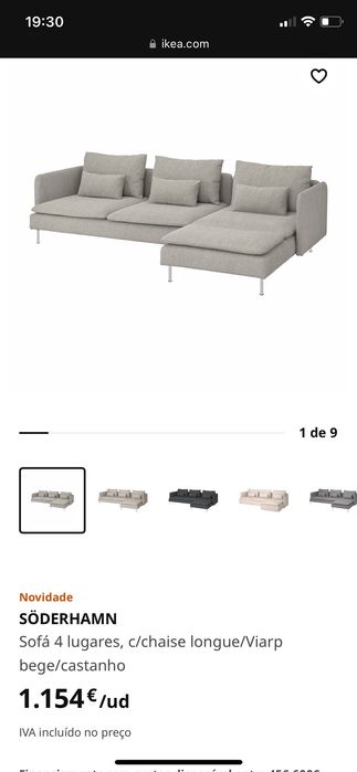 Sofa Ikea modelo SÖDERHAMN