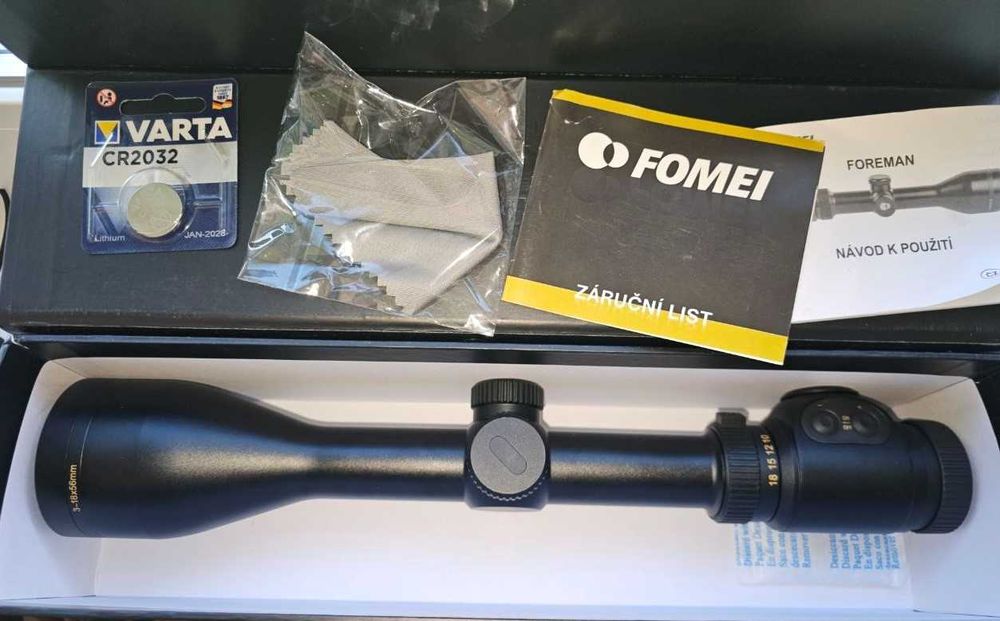 Приціл оптичний FOMEI 3-18x56 FOREMAN HTC PRO G4