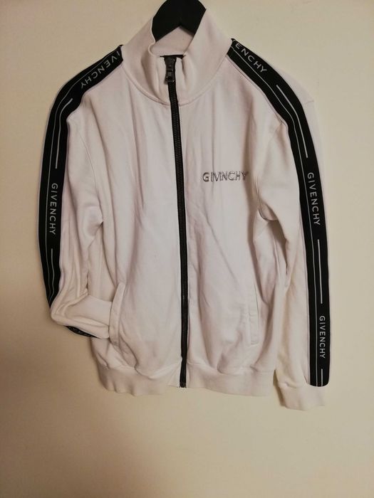 bluza Givenchy M 38 biała z lampasami