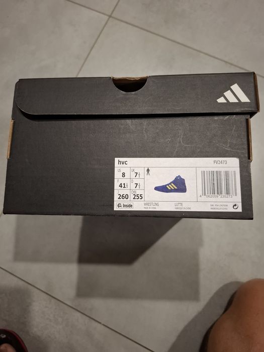 Buty zapaśnicze Adidas Havac 41 niebieskie lub białe