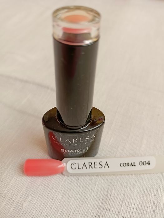 Lakier hybrydowy Claresa + frez