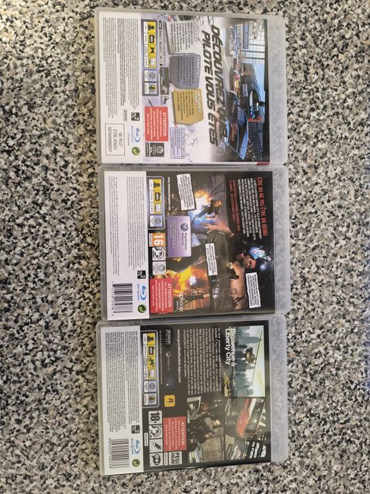 Infamous 2/Need for speed shift/Grand theft auto 4 PlayStation 3