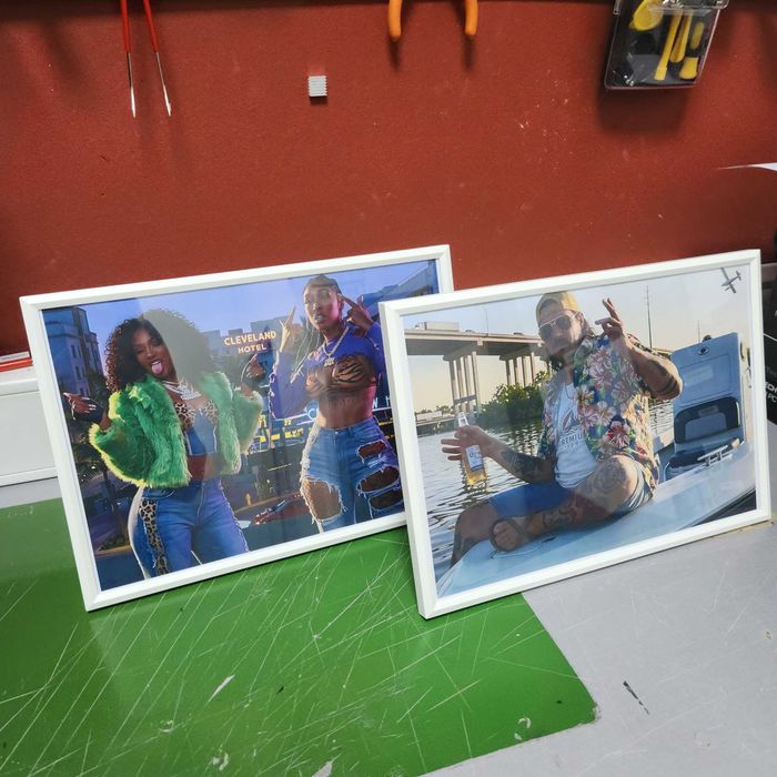 Quadro GTA 6 Parede ou Retrato Realista 21x30 cm