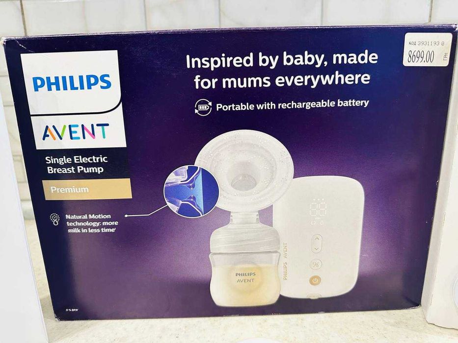 Молоковідсмоктувач Philips Avent після 1 дитинки