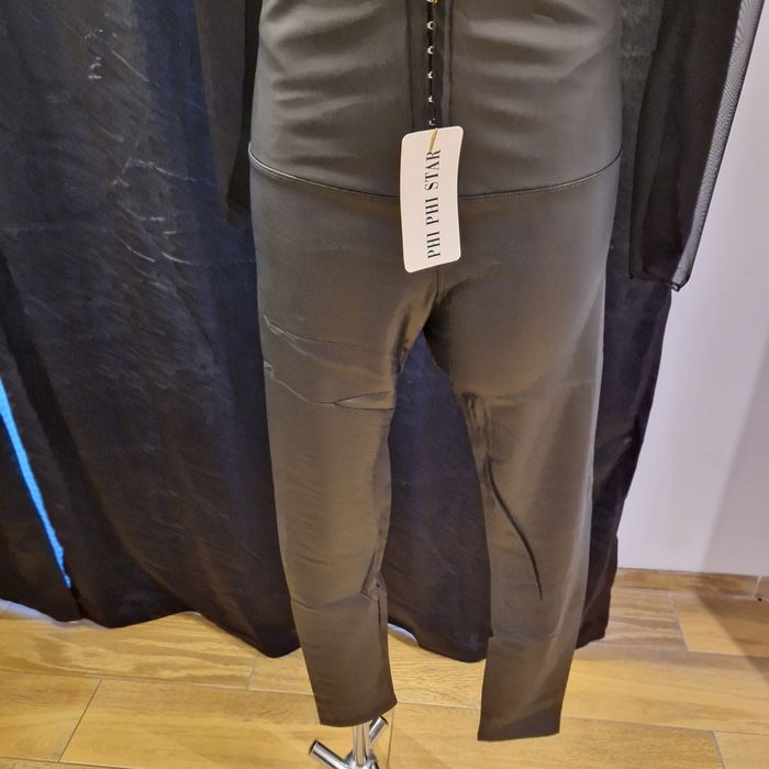 Leginsy ,spodnie ekoskóra S Włochy