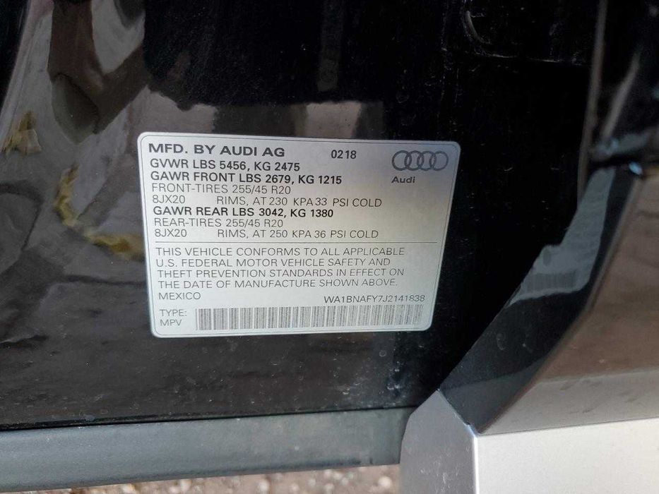 Audi Q5 Premium Plus 2018 - надійний кросовер з потужністю 252 к.с.