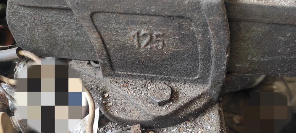 Imadło ślusarskie PRL 125 mm