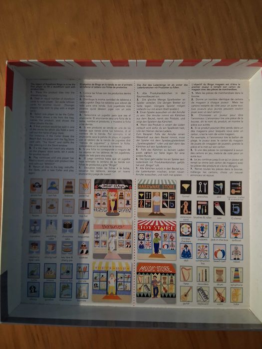Jogo de mesa, bingo "Storefront"