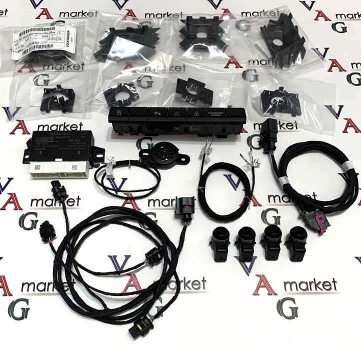 Оригинальный парктроник парковочный ассистент для Skoda Karoq