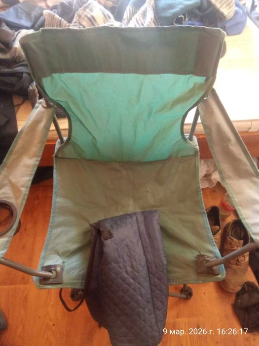 раскладной стульчик для рыбалки продам